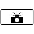 thumbnail image 1 of Vinyl Stickers - R10-19P-Photo Enforced Sign (Symbol Plaque) - Safety and Warning Warehouse Signs Stickers - 13" x 9" - 10 Pack, 1 of 5