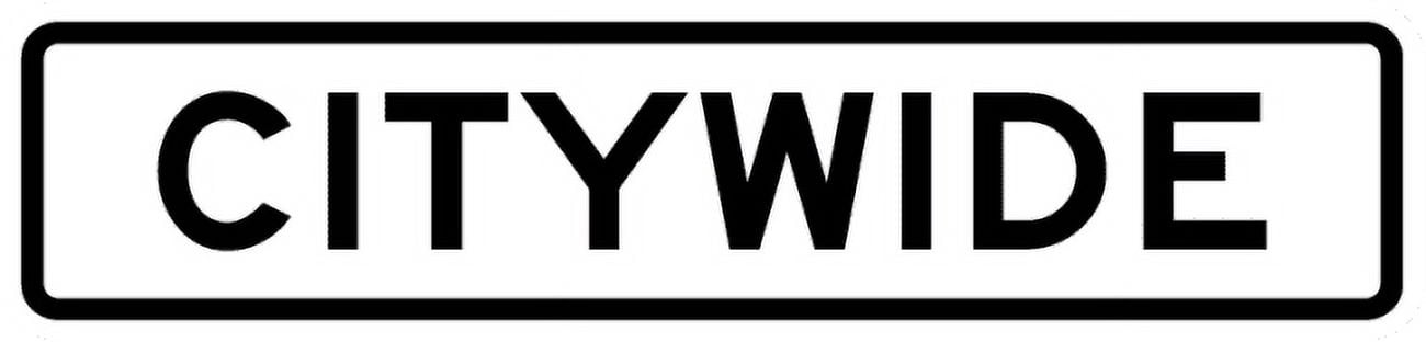 Statewide Sign Vinyl Stickers - R2-5aP-Citywide Sign (Plaque) - Safety and Warning ...