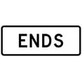 thumbnail image 1 of Vinyl Stickers - R3-9bP-Ends Sign - Safety and Warning Warehouse Signs Stickers - 10" x 7" - 6 Pack, 1 of 5