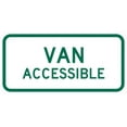 thumbnail image 1 of Vinyl Stickers - R7-8P-Van Accessible Sign (Plaque) - Safety and Warning Warehouse Signs Stickers - 18" x 24" - 10 Pack, 1 of 5
