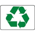 thumbnail image 1 of Vinyl Stickers - Recycle Symbol Sign - Safety and Warning Warehouse Signs Stickers - 24" x 30" - 3 Pack, 1 of 5