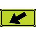 thumbnail image 1 of Vinyl Stickers - SW16-7PL-Diagonal Arrow Sign - Safety and Warning Warehouse Signs Stickers - 13" x 9" - 10 Pack, 1 of 5