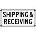 thumbnail image 1 of Vinyl Stickers - Shipping & Receiving Sign J1 - Safety and Warning Warehouse Signs Stickers - 13" x 9" - 6 Pack, 1 of 5