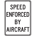 thumbnail image 1 of Vinyl Stickers - Speed enforced by Aircraft Sign, California, New Hampshire, Virginia - Safety and Warning Warehouse Signs Stickers - 24" x 30" - 3 Pack, 1 of 5
