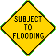 thumbnail image 1 of Vinyl Stickers - Subject to Flooding, California - Safety and Warning Warehouse Signs Stickers - 3.5" x 5" - 3 Pack, 1 of 5