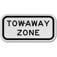thumbnail image 1 of Vinyl Stickers - Tow Away Zone Sign 2 - Safety and Warning Warehouse Signs Stickers - 3.5" x 5" - 6 Pack, 1 of 5