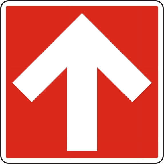 Vinyl Stickers - Up/Down Arrow Sign T3 - Safety and Warning Warehouse ...