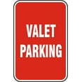 thumbnail image 1 of Vinyl Stickers - Valet Parking Sign 3 - Safety and Warning Warehouse Signs Stickers - 10" x 7" - 10 Pack, 1 of 5