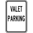 thumbnail image 1 of Vinyl Stickers - Valet Parking Sign - Safety and Warning Warehouse Signs Stickers - 10" x 7" - 3 Pack, 1 of 5