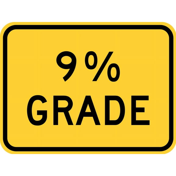 Vinyl Stickers - X% Grade (Plaque) - Safety and Warning Warehouse Signs Stickers - 10" x 7" - 3 Pack