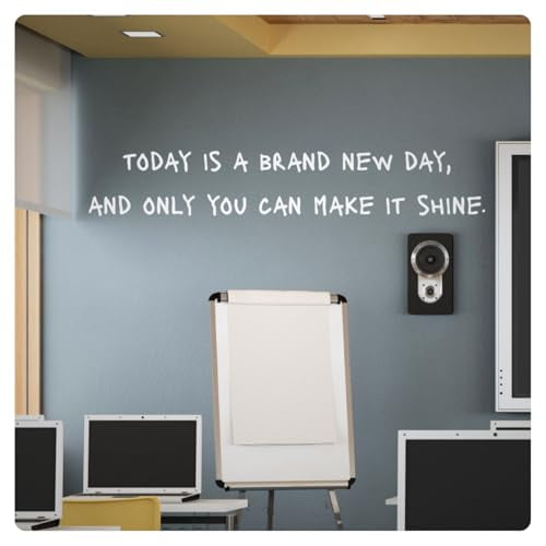 5 Daily Reminders - Inspirational Motivational Wall Decal Sticker Quote Art Decor Positive Saying Bedroom Home Office Classroom, Removable