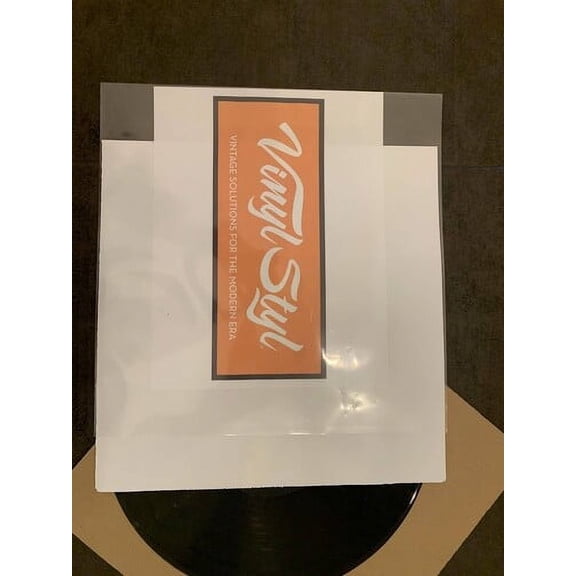 Vinyl Styl® 12 Inch Outer Record Sleeves - Easy Open - 500 Count Bulk (Crystal Clear)  [BAGS / SLEEVES] Ships IN OWN Container