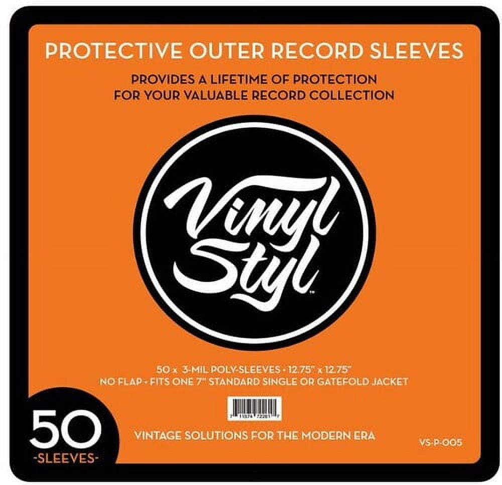  Invest In Vinyl 100 Clear Plastic Protective LP Outer