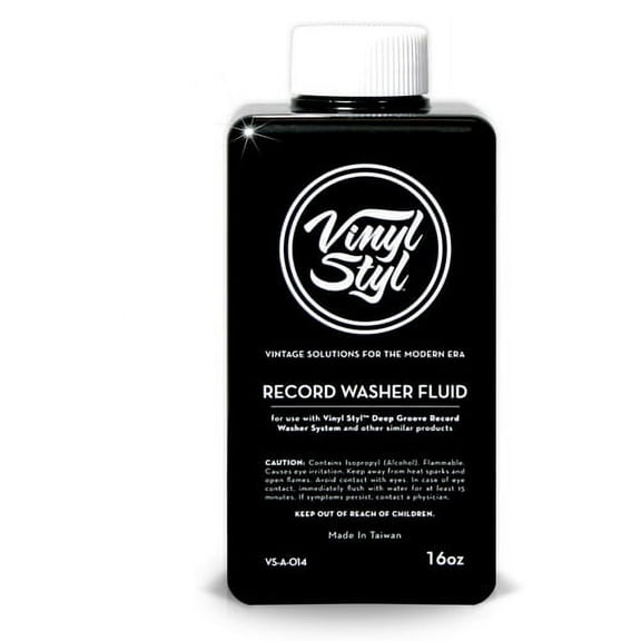 Vinyl Styl Deep Groove Record Washer Fluid Refill 16oz  [VINYL ACCESSORIES]