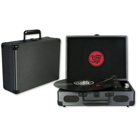 Vinyl Styl Groove Portable Turntable, Graphite