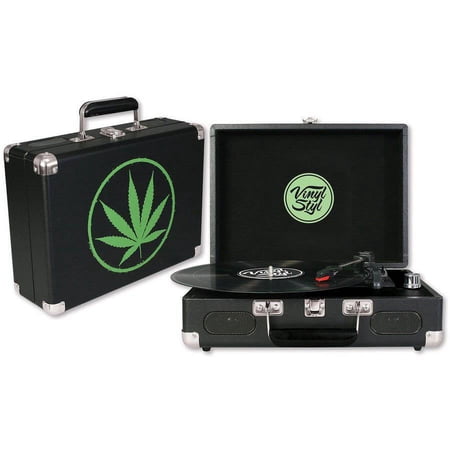 Vinyl Styl Groove Portable Turntable, Leaf