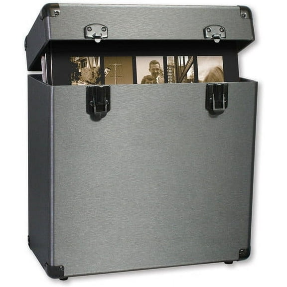 Vinyl Styl Groove Vinyl Record Carry Case Graphit - Vinyl Styl Groove 12 Inch Vinyl Record Travel Carrying Case (Graphite) - Accessories