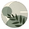 thumbnail image 1 of Vinyl Tablecloth Plaid Minimalist Tribal Rustic Natural Aesthetic Elastic Fitted with Secure Edge, Waterproof and Wipeable, 1 of 3