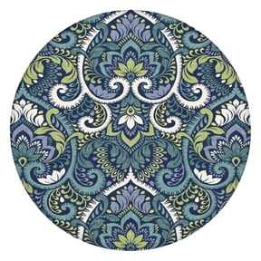 Vinyl Tablecloth Rustic Folk Style Tribal Bohemian Artistic Natural Look, Waterproof and Scratch-Resistant