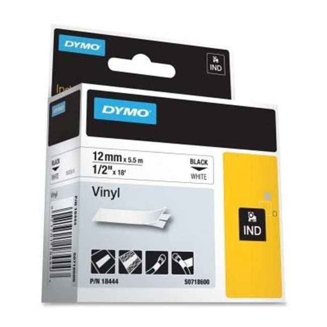 Vinyl Tape - White - 0.5 In.