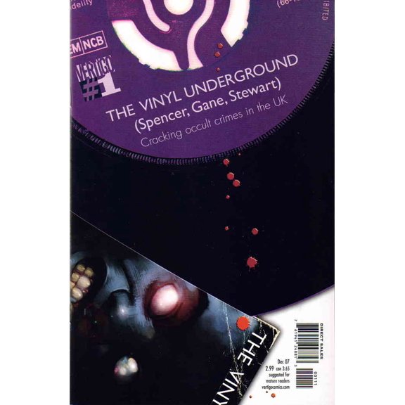 Vinyl Underground #1 VF ; DC/Vertigo Comic Book
