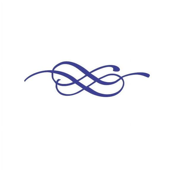 Vinyl Wall Accent Decals - Large - Royal Blue