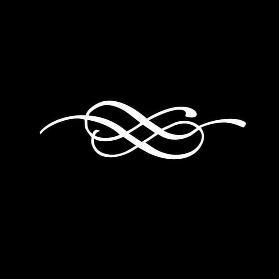 Vinyl Wall Accent Decals - Small - White