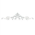thumbnail image 1 of Vinyl Wall Accent Designs - Large - Silver, 1 of 2
