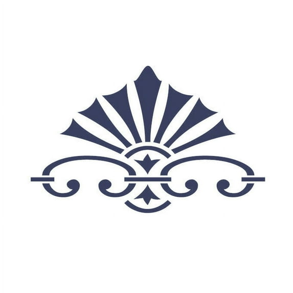 Vinyl Wall Accents - Medium - Dark Blue