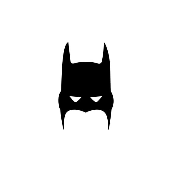 Vinyl Wall Art Decal - Batman - 3" x 2" - Cool Superhero Decor for Light Switch Window Mirror Luggage Car Bumper Laptop Computer Peel and Stick Skin Sticker Designs