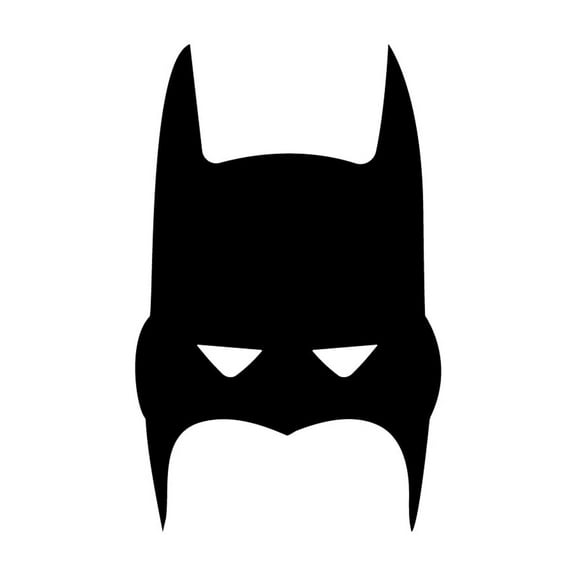 Vinyl Wall Art Decal - Batman - 3" x 2" - Cool Superhero Decor for Light Switch Window Mirror Luggage Car Bumper Laptop Computer Peel and Stick Skin Sticker Designs