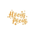thumbnail image 1 of Vinyl Wall Art Decal - Hocus Pocus - 17" x 22" - Trendy Halloween Season Stars Shape Cursive Quote For Home Bedroom Living Room School Classroom Office Decoration Sticker, 1 of 2