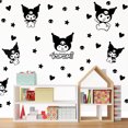 thumbnail image 1 of Vinyl Wall Art Decal - Kuromi - 7" x 9" Each - Trendy Cool Fun Anime Inspiring Design Sticker for Home Kids Room Playground Gaming Room Playroom Comics Storefront Decor, 1 of 7