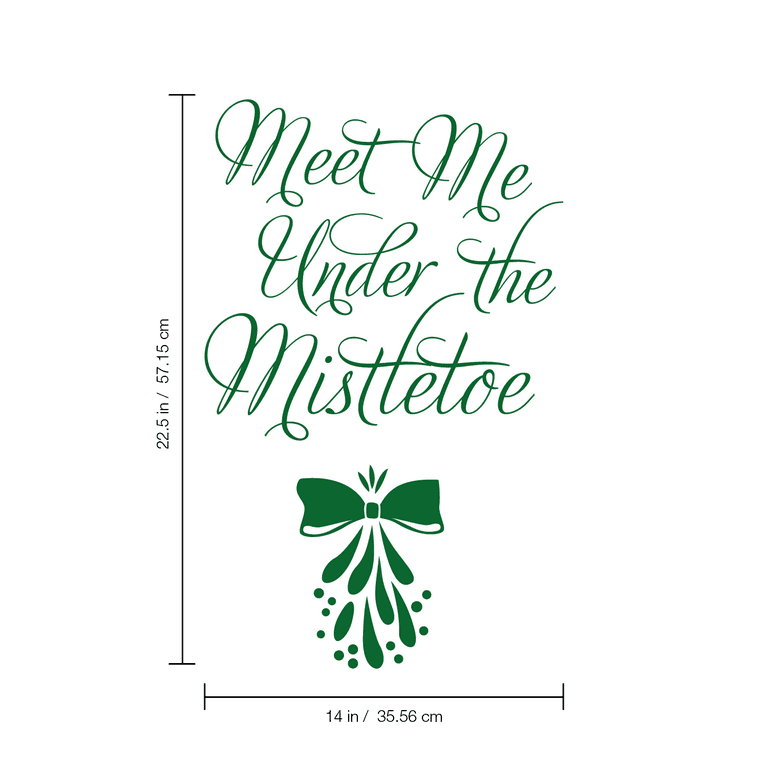 At Home On Set  Meet Me Under the Mistletoe 