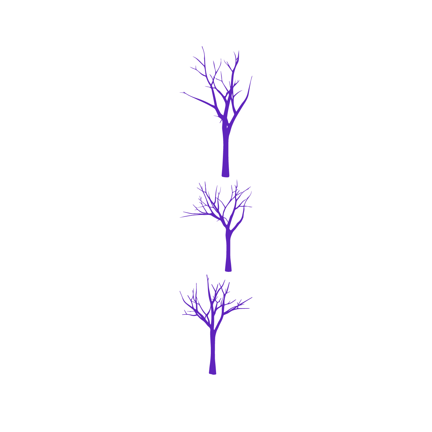 Devious Tree Sticker Vinyl Wall Art Decal - Scary Trees - From 22