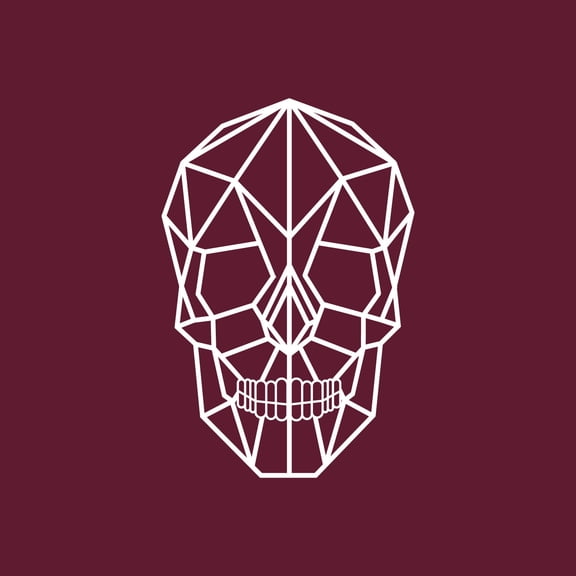 Vinyl Wall Art Decal - Skull - 30" x 20" - Trendy Cool Halloween Season Skeleton Design Sticker For Home Family Room Windows Entry Hall Doors Storefront Coffee Shop School Spooky Decor