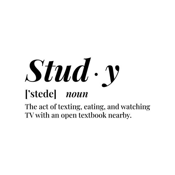 Vinyl Wall Art Decal - Stud ‧ Y - 8" x 16" - Trendy Funny Motivational Good Vibes Quote Sticker Home Living Room Study Room Playroom School Classroom Library Office Decor