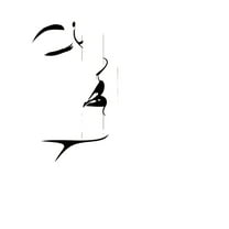 Vinyl Wall Decal Abstract Female Face Makeup Beauty Studio Stickers Mural Large Decor (