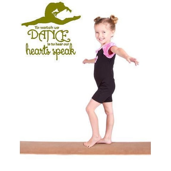 Vinyl Wall Decal: Dance Wall Decal - Dancing Vinyl Removable Sticker | 20"x20" [Dance4]
