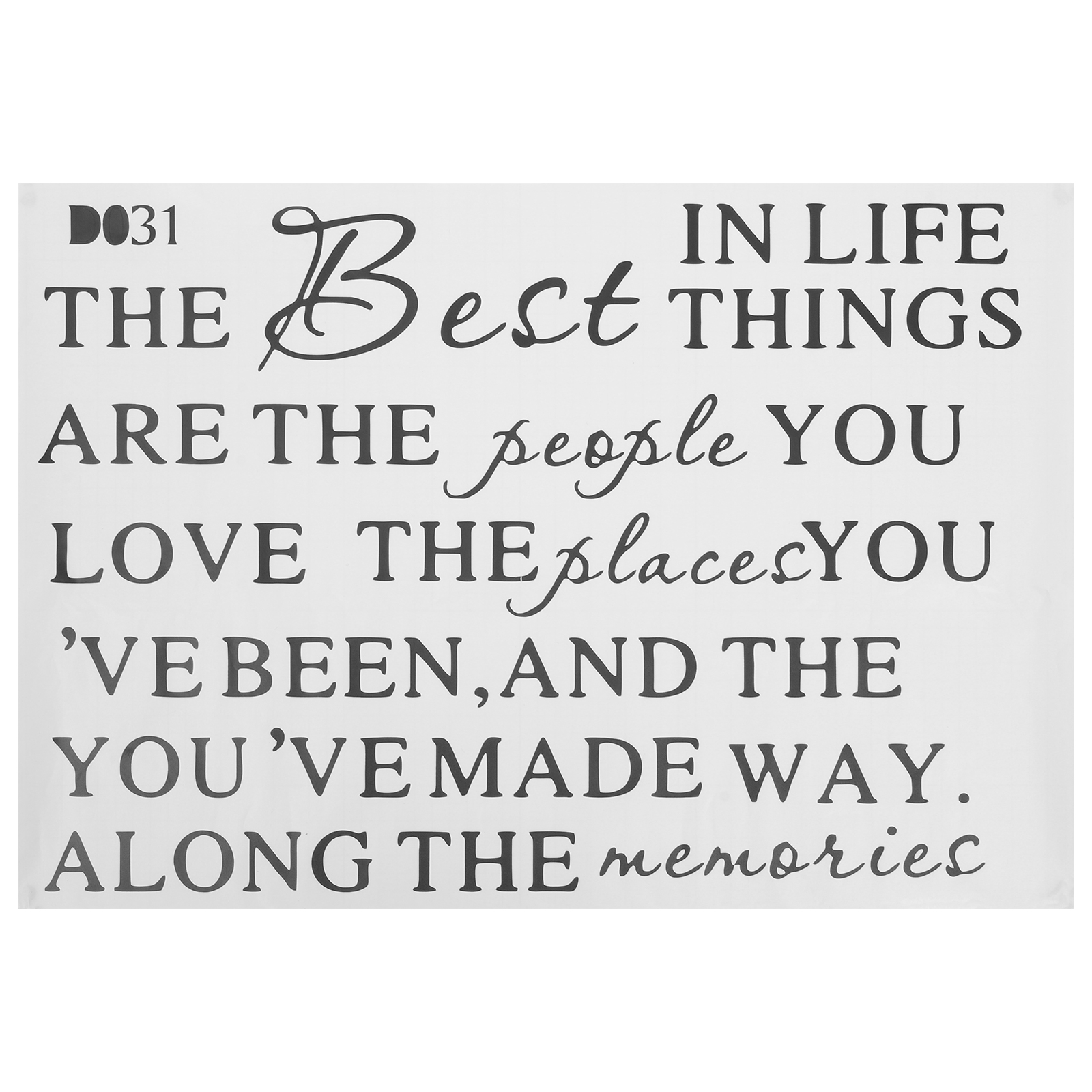 Vinyl Wall Decal Quotes Inspirational Sayings Living Room Wall Stickers