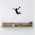 thumbnail image 1 of Vinyl Wall Decal Sticker : Basketball MVP Slam Dunk Player Sport Boy Girl Teen    Bedroom Bathroom Living Room Picture Art Peel & Stick Mural Size: 10 Inches X 15 Inches - 22 Colors Available, 1 of 2