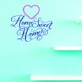 thumbnail image 1 of Vinyl Wall Decal Sticker : Home Sweet Home Home Decor Picture Art 10 x 20 Inches, 1 of 1