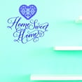 thumbnail image 1 of Vinyl Wall Decal Sticker : Home Sweet Home Home Decor Picture Art 20 x 40 Inches, 1 of 1