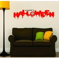thumbnail image 1 of Vinyl Wall Decal Sticker : I Love Monsters Halloween Holiday Skull Skeleton Seasonal Decoration Picture Art Sign 12x24, 1 of 2
