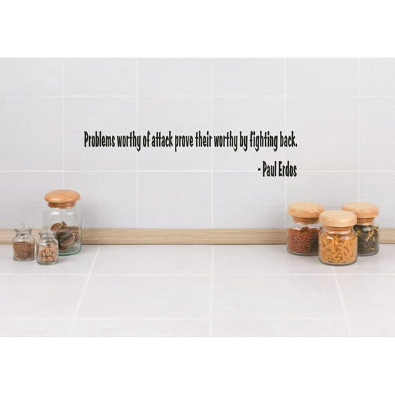Vinyl Wall Decal Sticker : Try to learn something about everything and everything about something. Quote 6x40 Inches