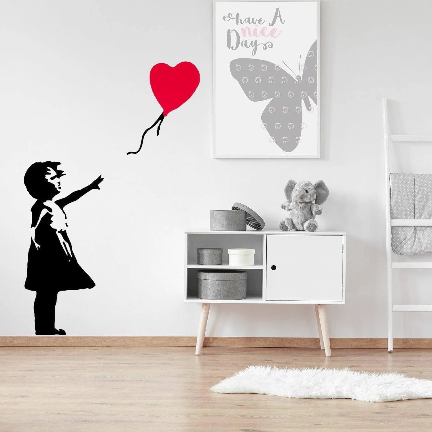 Vinyl Wall Decal - Whimsy and Hope Wall Sticker, Enchanting Magical 