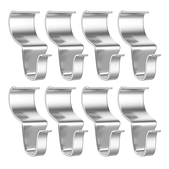 Vinyl Wall Hook Hanger, No Need To Punch Heavy Vinyl Wall Clip-Style:Style 1;