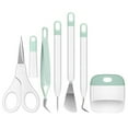 thumbnail image 1 of Vinyl Weeding Tool Set, Vinyl Craft Tool Kit, Threader, Scraper, Tweezers, Scissor, Basic Tool for Cricut/Silhouette, Siser HTV/Oracal Vinyl, 1 of 5