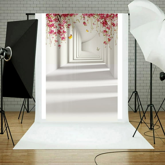 Vinyl Wood Wall Floor Photography Studio Prop Backdrop Background 3x5FT F/Backdrops for Photoshoot Home Decor