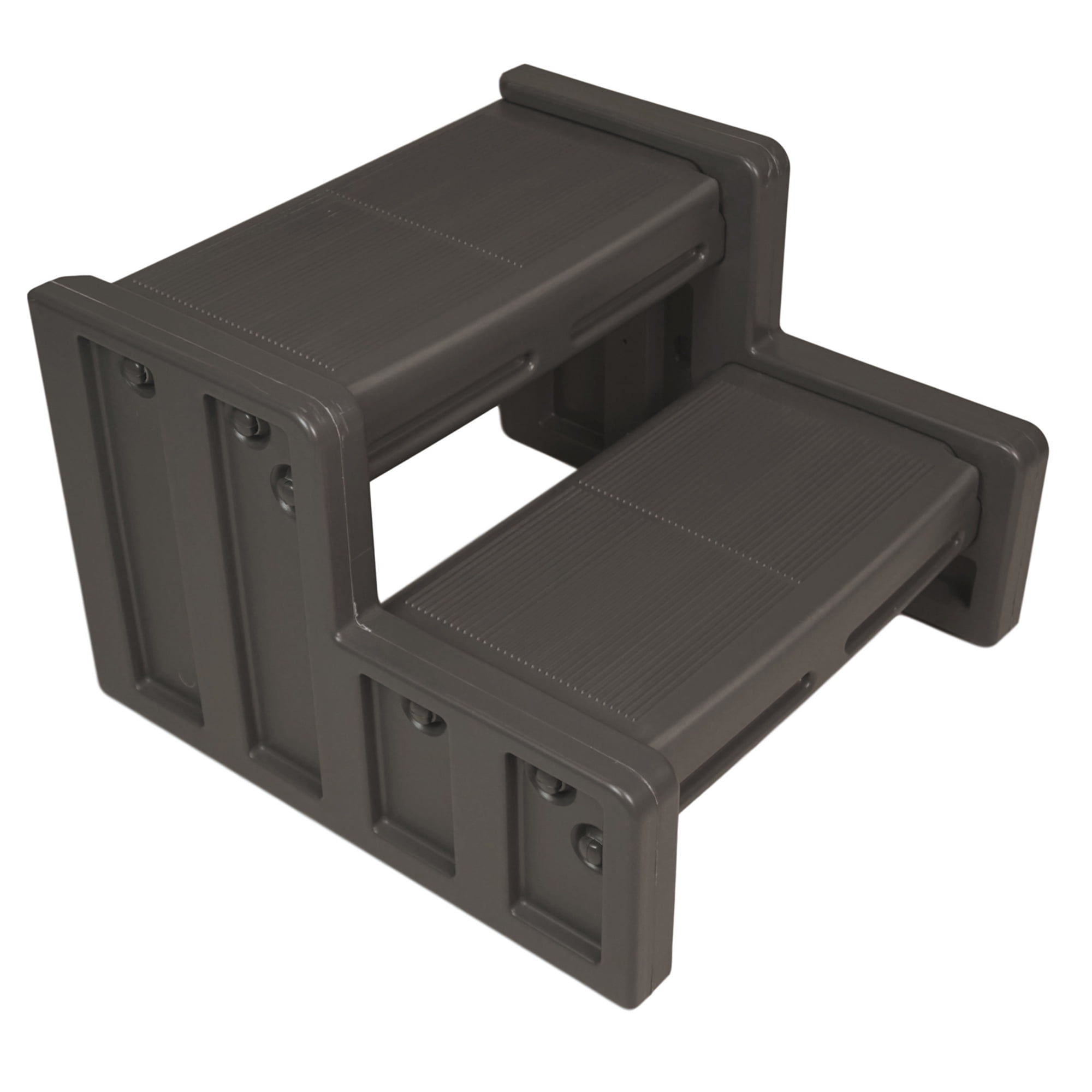 Vinyl Works 22 Inch Junior Resin Multi Purpose Home Spa and Hot Tub Steps, Mocha